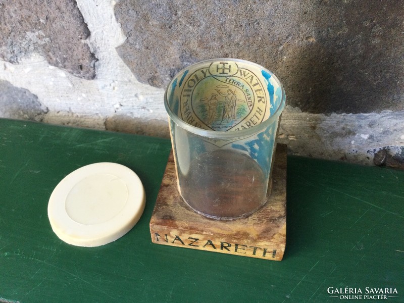 An old Jerusalem souvenir had Jordan water in it