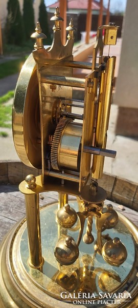 Antique 400-day clock, working 26 cm, Germany
