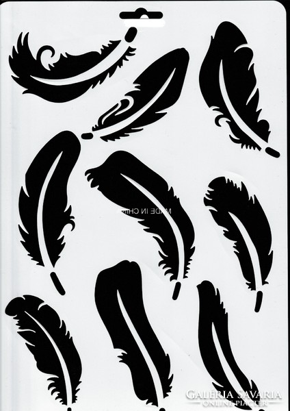 Sablon, stencil A/4-es méretben többféle
