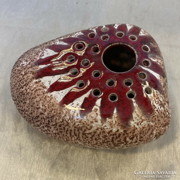 Retro ceramic ikebana vase