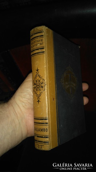 Antique, well over a hundred-year-old Flaubert: salambo --tolnai, from the series of world-famous novels