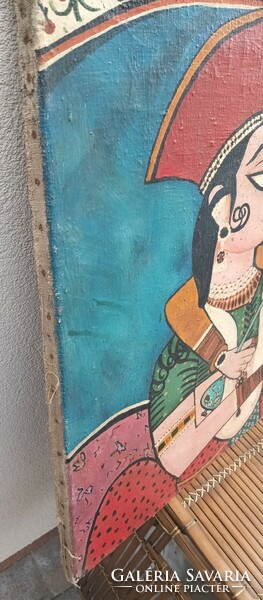 Indian painting modernist art deco negotiable'