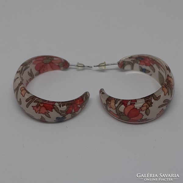 Fashion earrings, flower pattern earrings 2 pairs in one