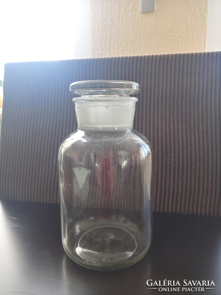 Apothecary glass jars
