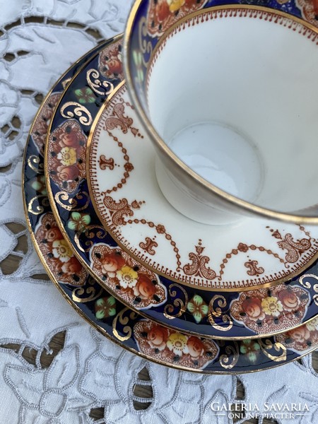 Pazar antik Royal Albert porcelán szett, teás trió