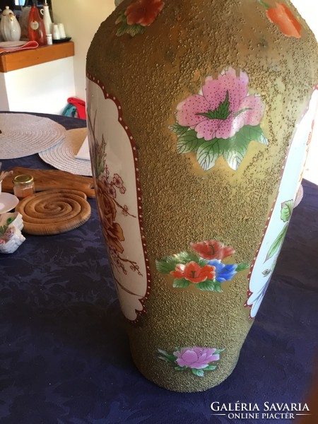 Floor vase, oriental, 60 cm, beautiful vase