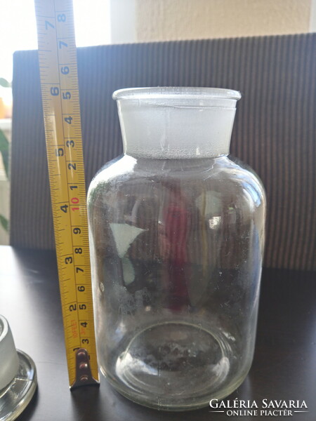Apothecary glass jars