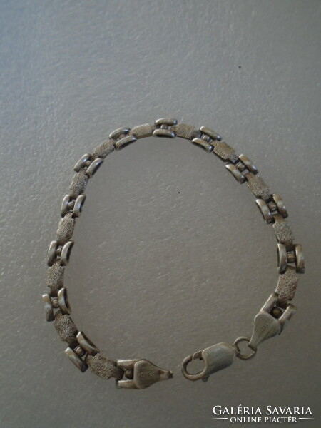 Art deco style silver bracelet / bracelet extra beautiful rarity with 925 mark