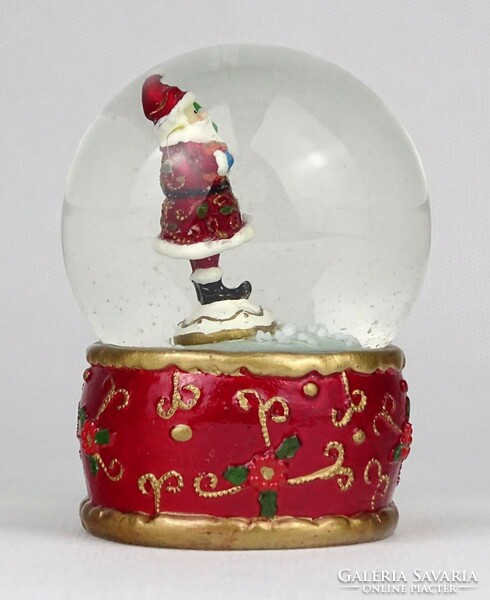 1M441 Karácsonyi hógömb üveg gömb