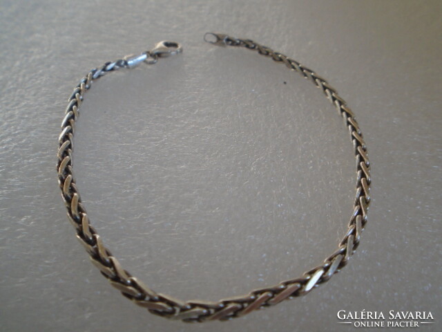 Art deco style silver bracelet / bracelet extra beautiful rarity with 925 mark ﻿length 20.7 cm 3.7