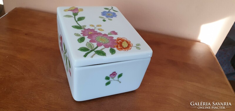 Old fabulous porcelain box