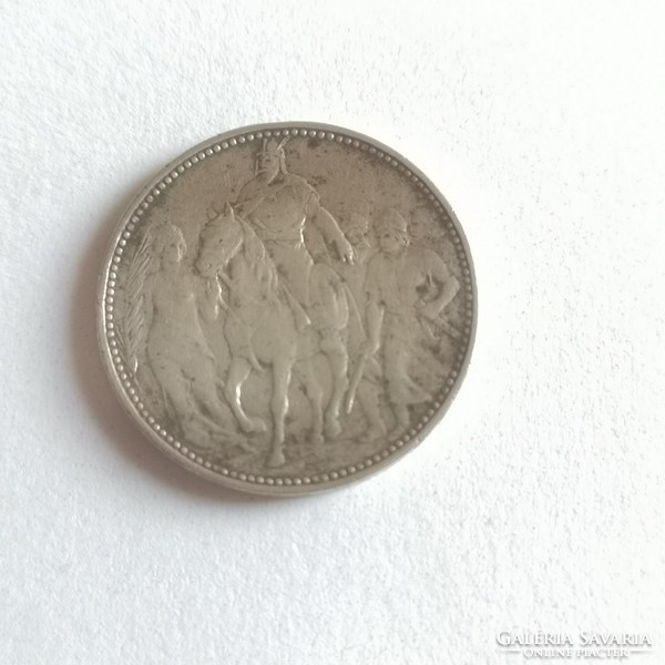 1000th Anniversary of the Conquest.835 Silver 1 Crown 1896