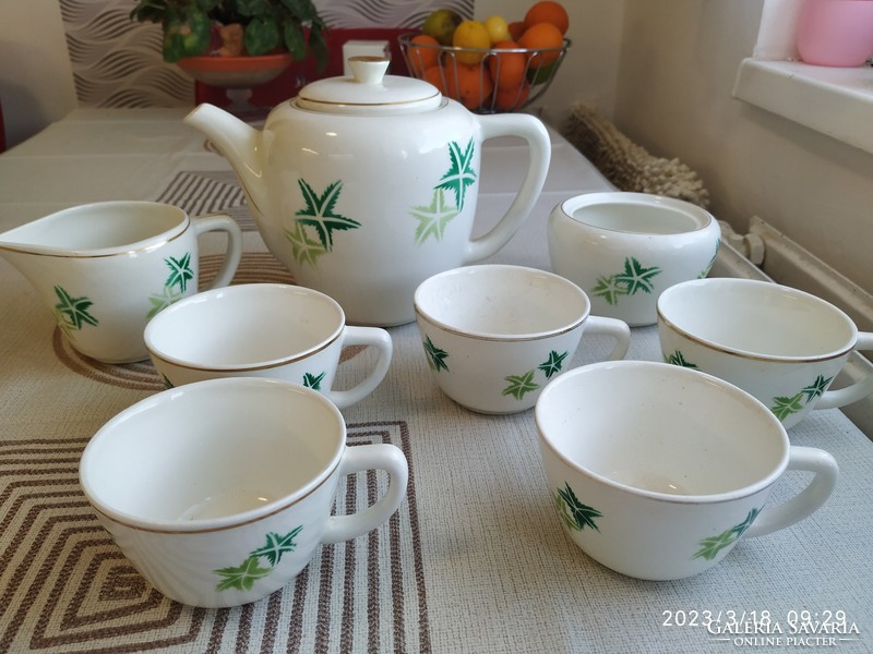 Granite porcelain tea set for sale!