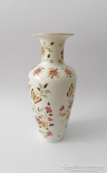 New! Butterfly vase by Zsolnay, 27 cm.