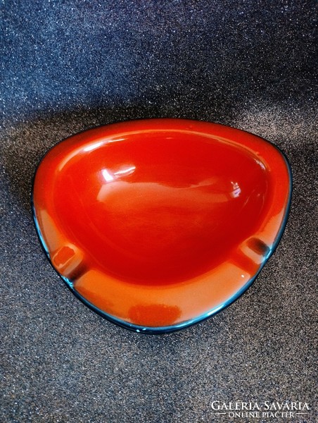 Retro ceramic ashtray