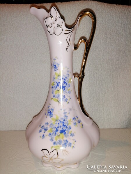 Marked, numbered Czeslovak, porcelain jug, decanter, vase, pourer.