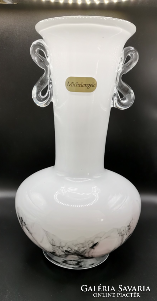 Michelangelo gyönyörű üveg váza