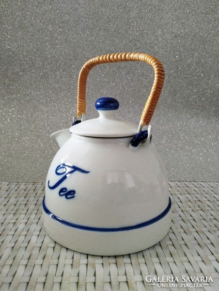 Spanish porcelain teapot