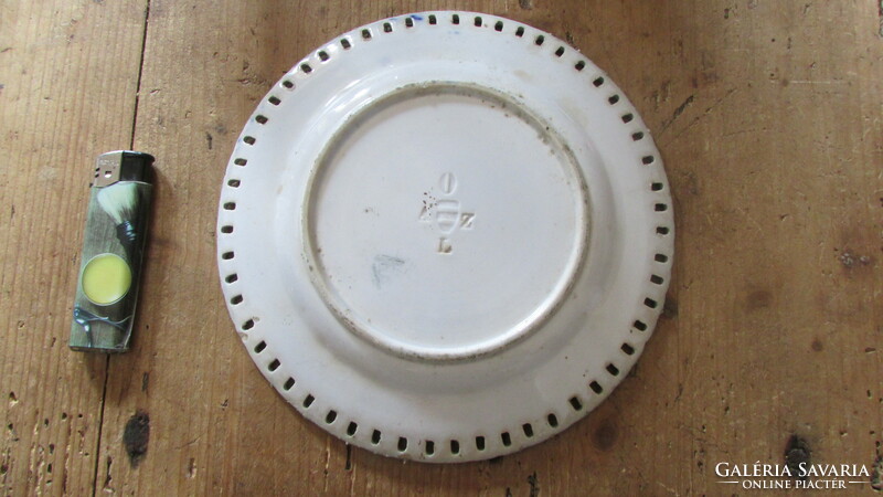 Régi bécsi porcelán tányér Alt Wien