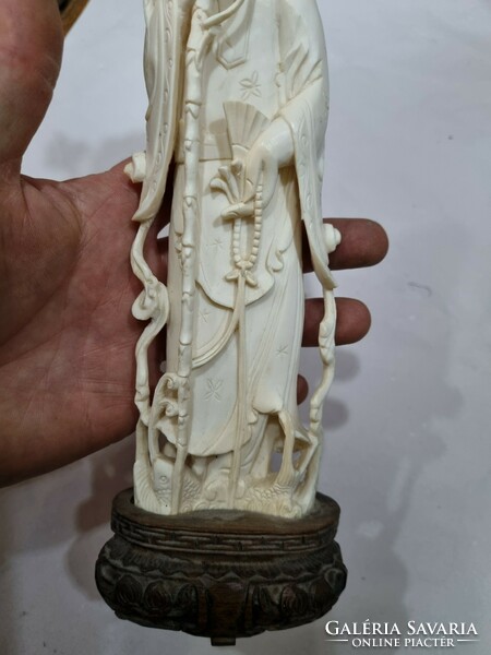Old oriental bone figure
