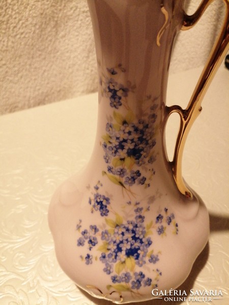 Marked, numbered Czeslovak, porcelain jug, decanter, vase, pourer.