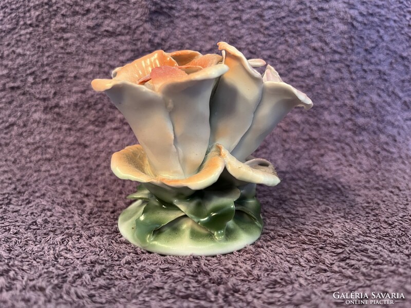 Porcelain flower, handmade