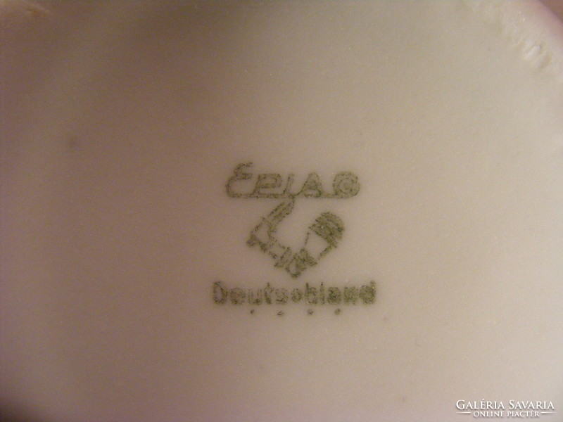 Régi vastagfalú porcelán csésze Epiag Deutschland  1940 körüli német megszállás alatti jelzéssel