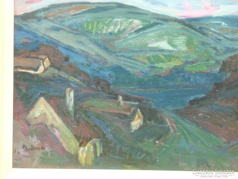 Bodor aladár for sale: his oil, wood fiber, picture gallery painting titled 