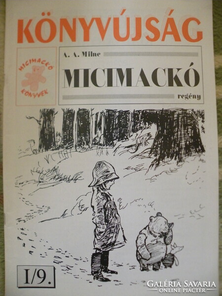 A.A.Milne: Micimackó Könyvújság ritkaság