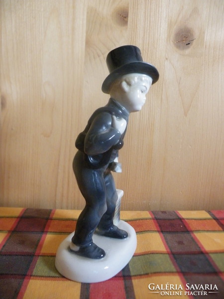 Chimney Sweeper Little Boy German Marked Porcelain - Metzler & Ortloff -
