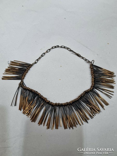 Industrial art necklace