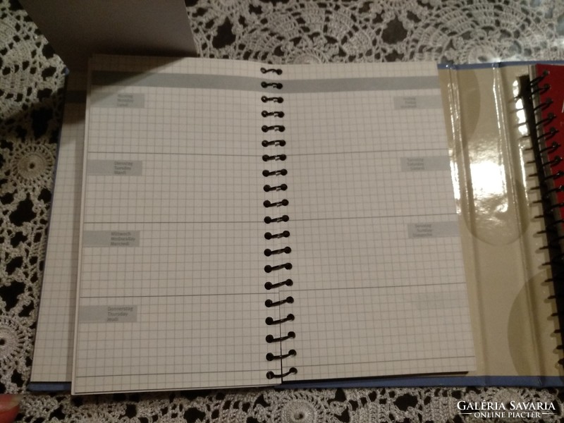 Avery zweckform hardcover notepad, weekly planner, addresses and phone numbers register, negotiable