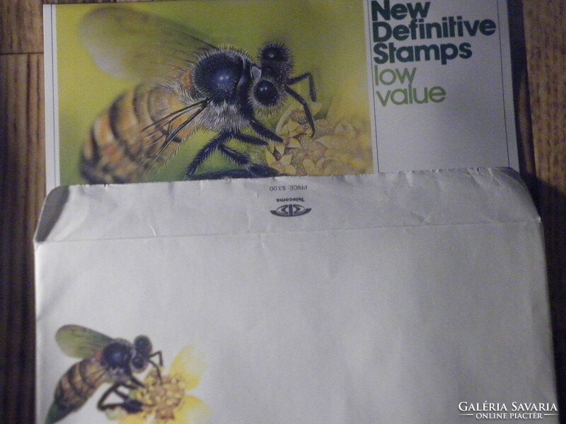 Singapore stamp line in original envelope - postage clean - designer: eng siak loy