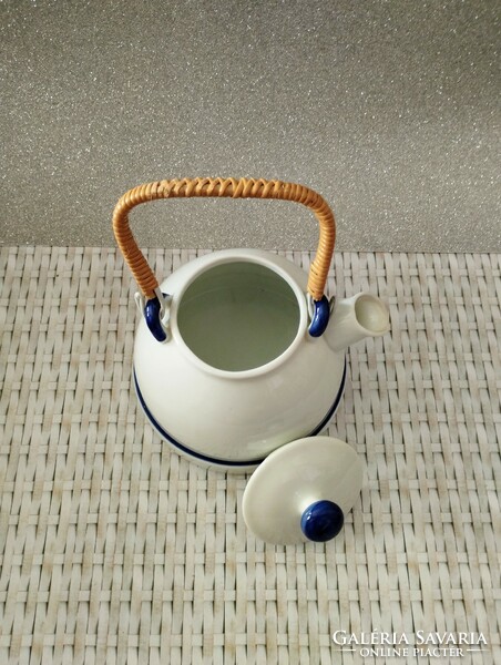 Spanish porcelain teapot