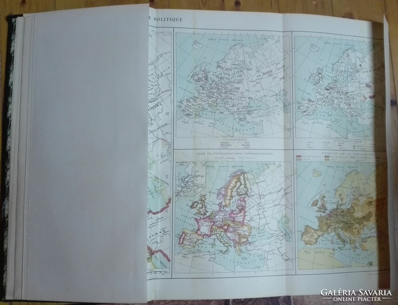 Antique world atlas.