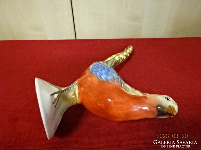 Bodrogkeresztúr figurine, golden pheasant, height 22.5 cm. Jokai.