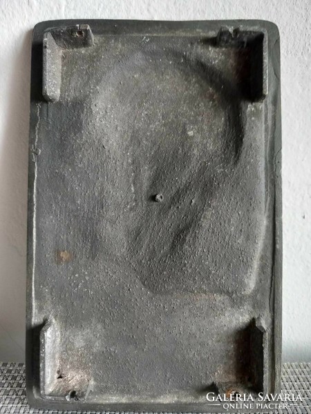 Szecessziós Bánszky Sándor. Jézus  relief plaque Alkudható