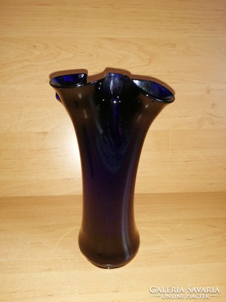 Murano glass vase with ruffled edges 22 cm (1/d)