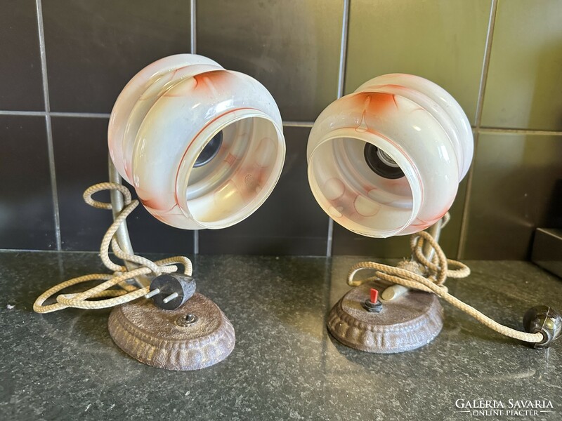 Pair of antique art deco lamps 1920'-30'