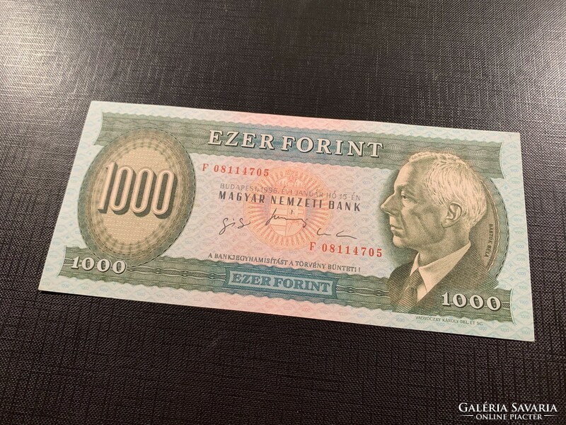 ***  EXTRA állapotú 1996-os "F" 1000 forint ***