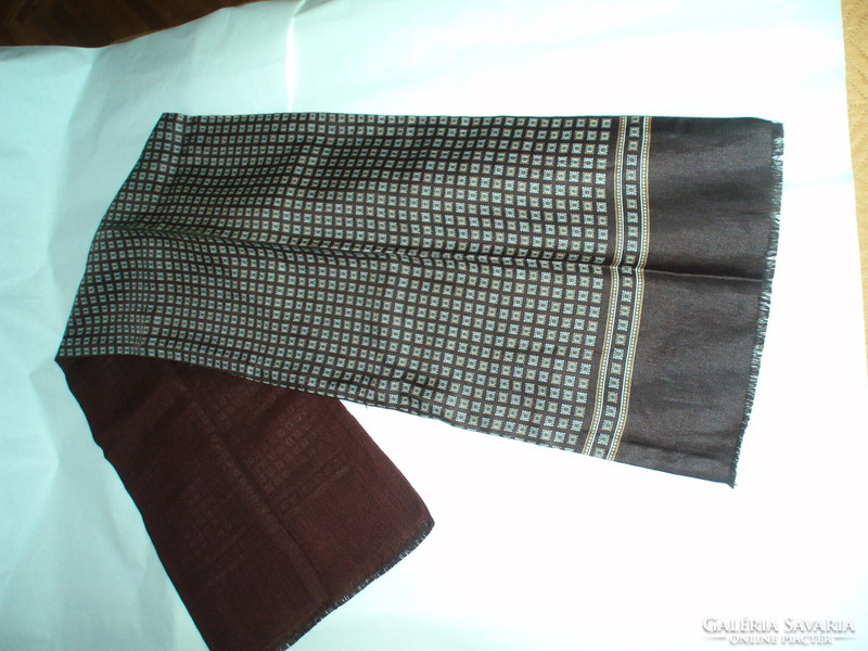 Vintage genuine silk silk scarf