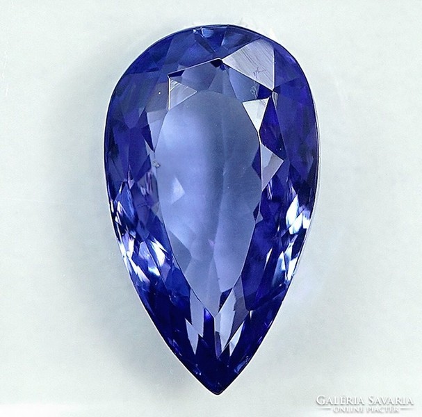 Tanzanite gemstone 1.68 ct with igi certificate