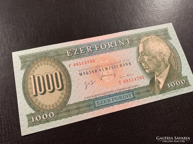 ***  EXTRA állapotú 1996-os "F" 1000 forint ***