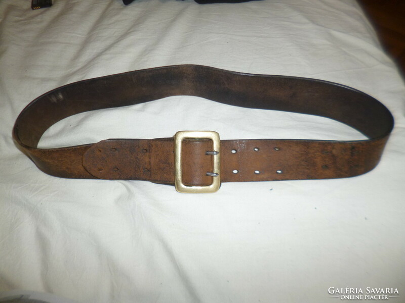 Old tildy military officer waist belt