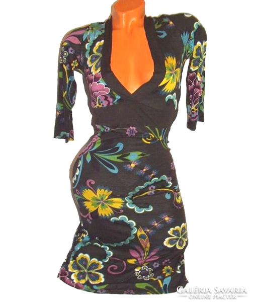 Only cotton brand beautiful floral slim spring women's dress