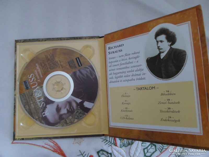 A zeneszerzés klasszikusai: Richard Strauss – A színház vonzásában (Mester Kiadó, CD + könyv, 2007)