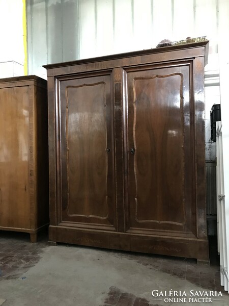 Biedermeier marquetry cabinet