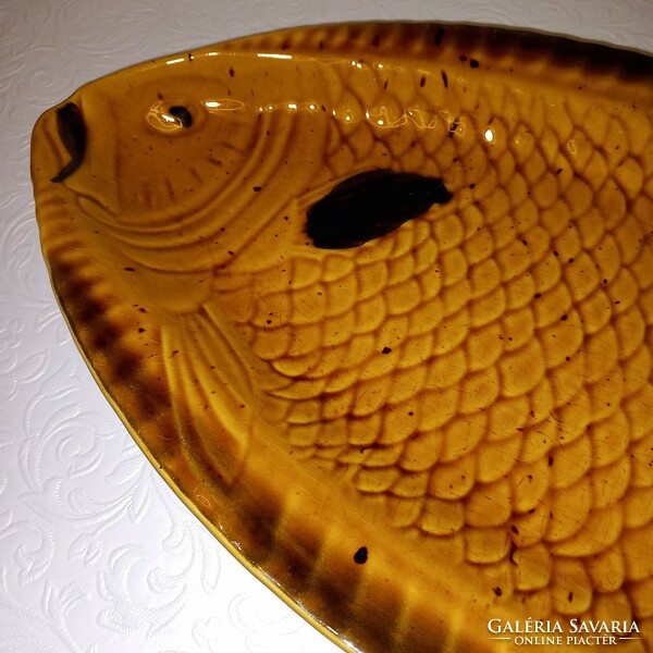 "Villeroy &Boch ",-GALLO-NEPTUNO, hatalmas hal alakú tál, kínáló, halas, pecsenyés, süteményes tál.