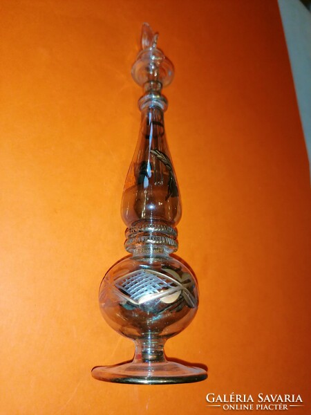 Egyptian perfume bottle on base 21 cm. 15.