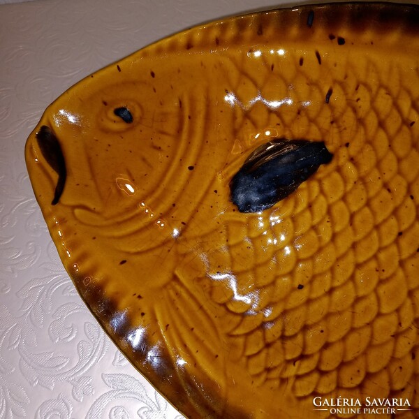 "Villeroy &Boch ",-GALLO-NEPTUNO, hatalmas hal alakú tál, kínáló, halas, pecsenyés, süteményes tál.
